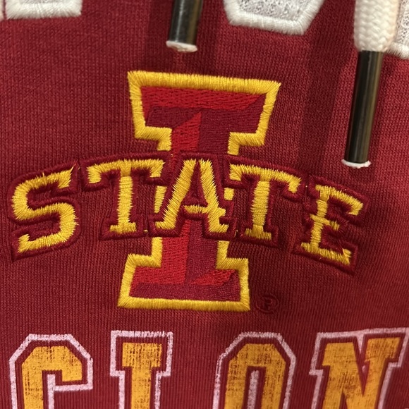 Iowa cyclones NCAA men’s large premium embroidered sweatshirt heavy new - Picture 3 of 10